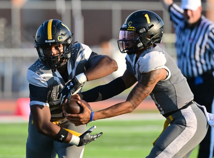 East St Louis St Frances Academy Illinois Maryland football 9-2-23 Tim Vizer 23587